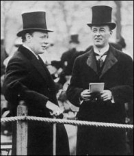 Jack Seely with Winston Churchill
